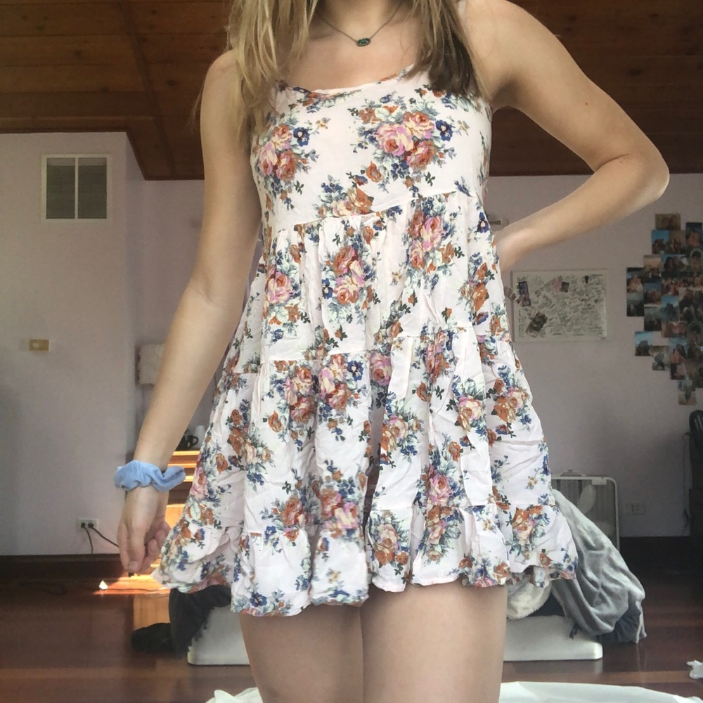 Forever 21 Fit & Flare dress Sz M